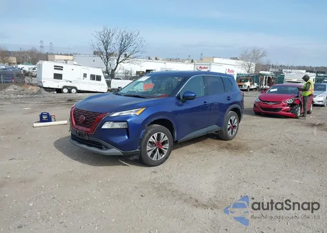 2021 Nissan Rogue Sv Fwd z USA, uszkodzony, nr VIN 5N1AT3BA4MC726611